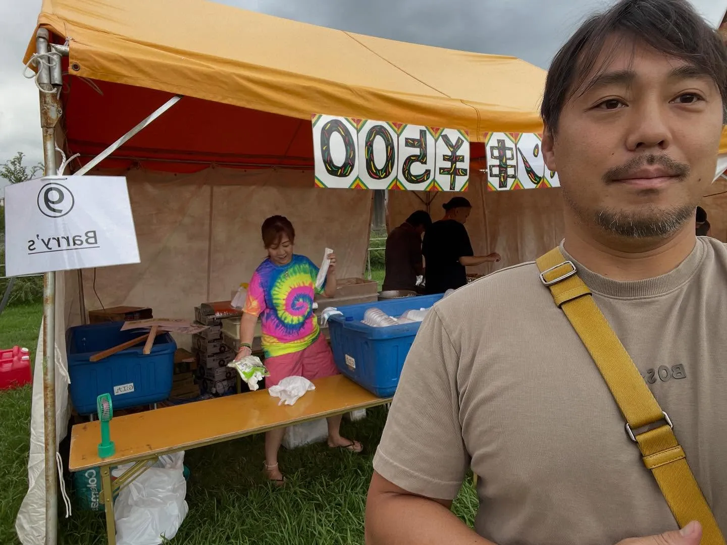 Barry'sが調布花火大会で出店してます^_^