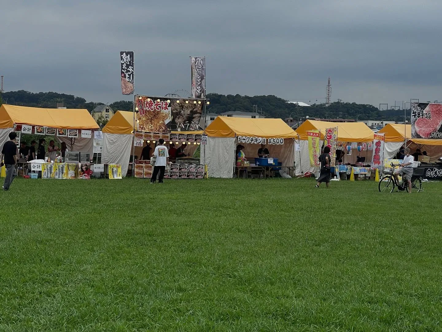 Barry'sが調布花火大会で出店してます^_^