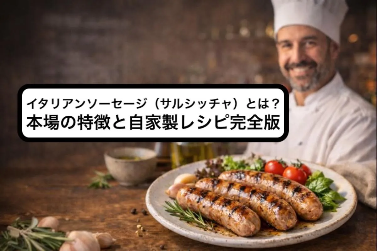 イタリアンソーセージ（サルシッチャ）とは？本場の特徴と自家製レシピ完全版